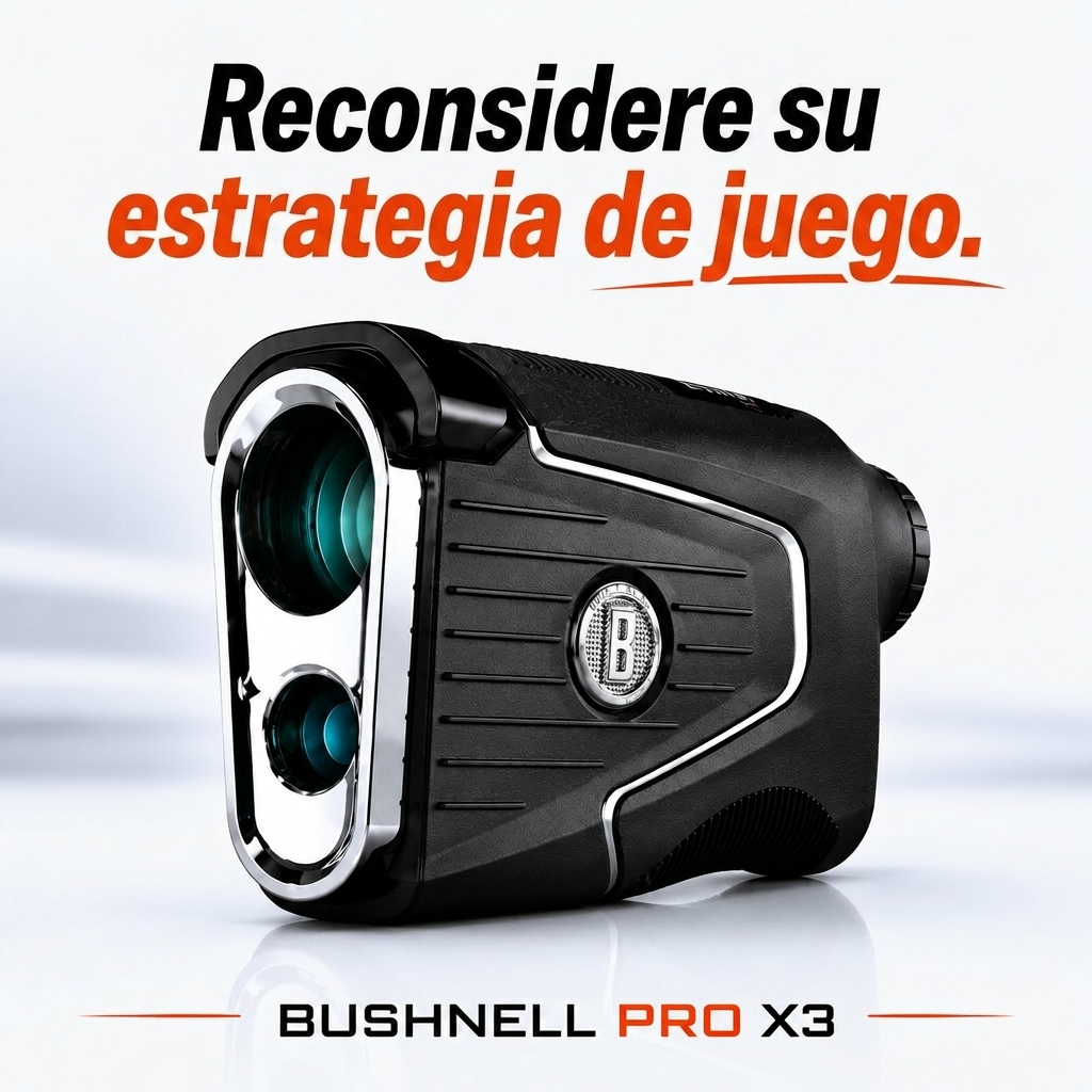 Bushnell Pro X3+ LINK – Láser de precisión para jugadores de torneos