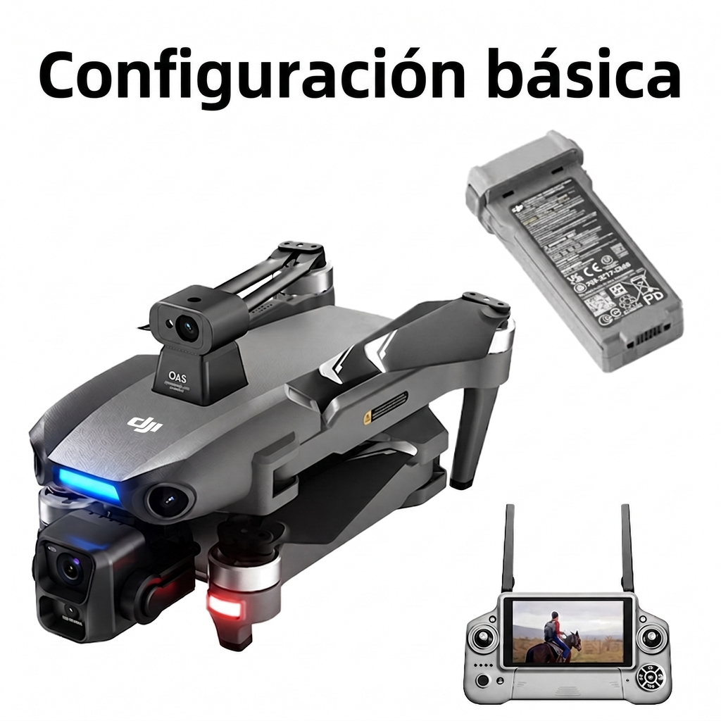 Dron térmico profesional con cámara 4K, infrarrojos y GPS, para caza, seguridad e industria