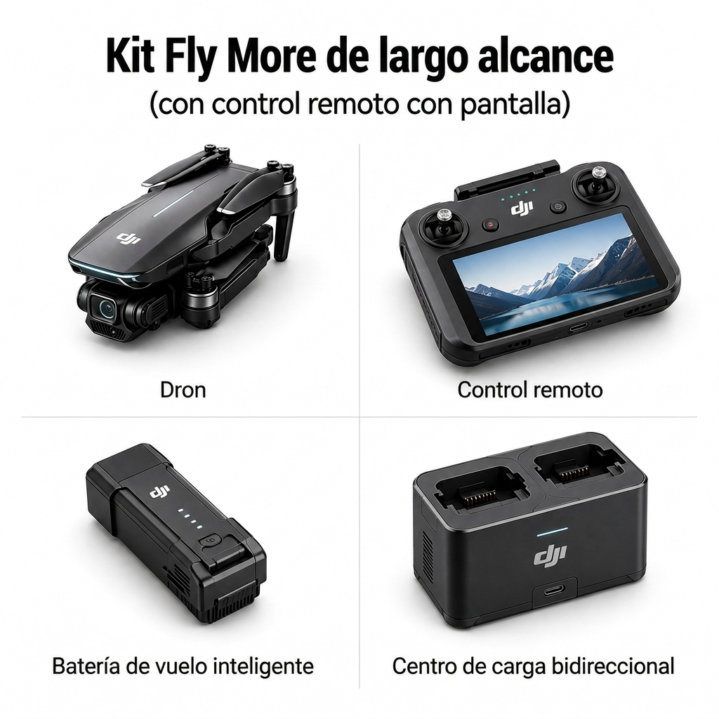 Drone GPS 4K plegable con cámara, evitación de obstáculos, transmisión estable y largo tiempo de vuelo para viajes y tomas aéreas