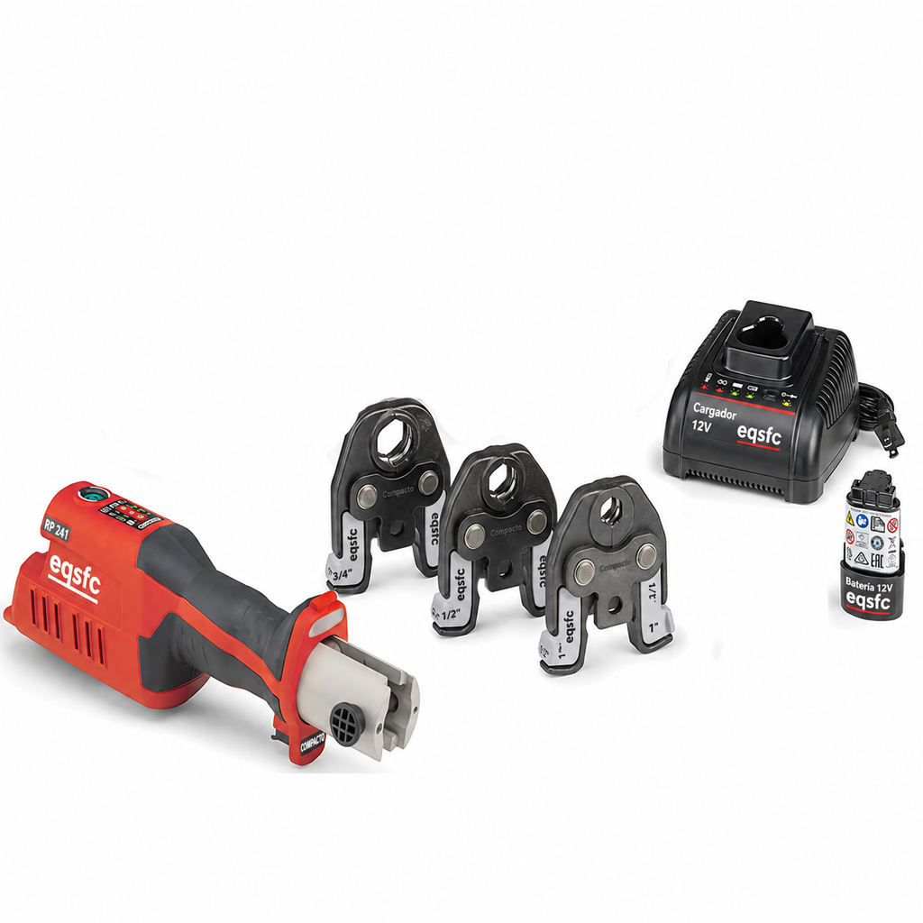 Kit de prensado compacto RP 241 con mordaza ProPress de 1/2