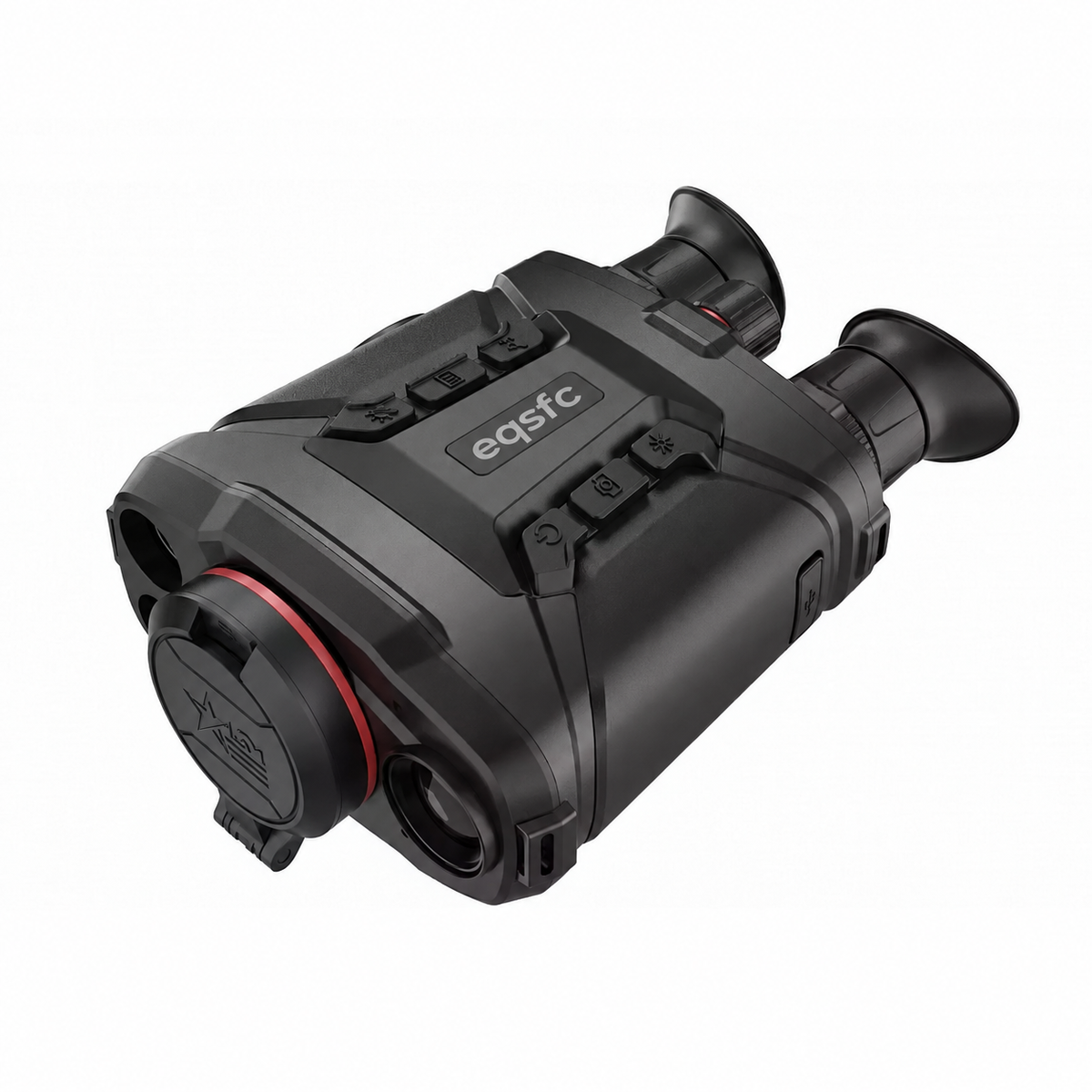 Binoculares de imagen térmica con telémetro láser, resolución de 640px, cámara térmica infrarroja para caza, observación al aire libre y operaciones de búsqueda