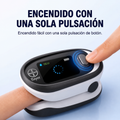Medidor de glucosa no invasivo L-X1.36 con sensor de clip para dedo